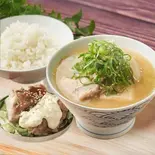 選べるおかず ＆ たっぷり京都九条ねぎのとん汁セット Kyoto green onion ＆ Rice ＆ dish（東京豚汁 出汁と味噌の可能性。本店）