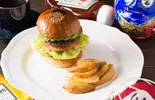 アボカドバーガーAvocadoBurger(だるま珈琲)