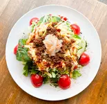 タコライス（肉とワイン）