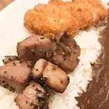 ポークグリル&チキンカツカレー(カレーナンドスプーン)