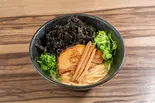 豚骨鰹のバラのりらーめん（麺やふくわらい）
