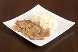 赤豚トンテキ定食（しゃぶしゃぶシャ豚ブリアン）