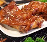 炭烤猪蹄(2本)豚足の炭焼き（ビャンビャン麺 朋友）