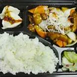 黒酢酢豚定食(四川麻辣火鍋 天府 関内店)