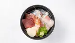 海鮮丼（蕎麦切りくろ 大通本店）