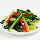 空芯菜炒め kushinsai itame.（アジアンレストランマウンテン 浦安店）