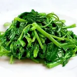 空芯菜炒め(中華料理 浅草橋 川の味)