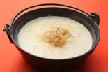 あさりクリーム雑炊（鶏出汁ぞうすいの店「鶏ぞう」）