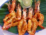 タンドリープラウン Tandoori Prawn 2P（インドネパールレストランニューサンティ）