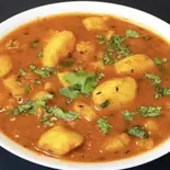 【41】アルージーラカレー/Aloo Zeera curry（インド料理ガンジス）