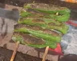 ししとう（炭火焼き鳥 蝶々結び）