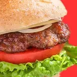 ベイビーハンバーガー Baby hamburger with BBQ sauce（BABANBABANBURGER）
