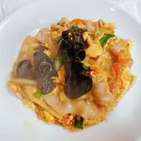 豚肉、きくらげと玉子（中華料理 金龍）