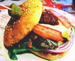 ベーコンチーズバーガー(M.C.Aven)