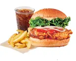 [セット]ホットチリチキンバーガー（フレッシュネスバーガー ベイサイドプレイス博多店）