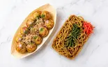 たこ焼き 塩10個と焼きそば（丸笑）