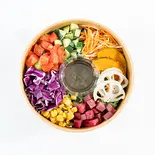 10種野菜のボリュームサラダ〜和風海苔ドレッシング〜（ゴナデイズ GONNA DAYS）
