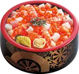 あられ丼（つきじ海賓 西新井店）