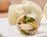 肉三鲜水饺(豚肉,エビ、ニラ、卵入り10个)（胡桃李小籠館東口店）
