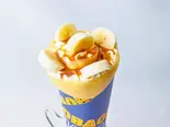 バナナキャラメルホイップ(クレープ&ソフトクリーム バオバオ)