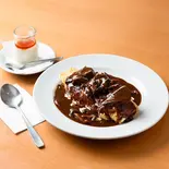 オムライス(黒牛のタンシチュー) スイーツセット（【オムライスの名店】ビストロ ウッフ）