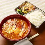 スン豆腐チーゲ弁当（韓国料理＆焼肉 大長今 立川店）