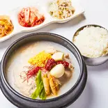 一羽参鶏湯(韓国惣菜3品、ご飯大盛り無料)（韓国家庭料理ジャンモ 津田沼店）