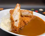 Mr.おさかなフライとクリーミーごまカレー（ごつ盛り！【Mr.強欲カレー】立川店 A hearty meal！ [Mr. Greedy Curry] Tachikawa）