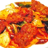 牛肉のクミン炒め/Cumin beef(中華料理 龍門)