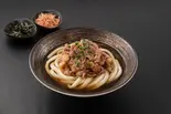 (温)肉増し黒毛和牛の極太おうどん（黒毛和牛のおうどん 讃岐屋 新宿歌舞伎町店）