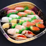 特上にぎり盛合せ 2人前 18貫 (Premium Nigiri Sushi Set for Two <18Pieces>)（天下の台所 大起水産 八軒家浜 まぐろスタジアム）