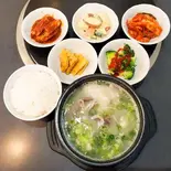 ソルロンタン定食(설렁탕)（焼肉ソウル）