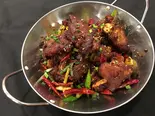 豚足の麻辣味焼き鍋（中国東北家郷料理 永利 池袋本店）