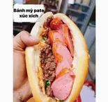 ソーセージのパテバン BÁNH MÌ PATE XÚC XÍCH（1995COFFEE NISHIKAWAGUCHI）