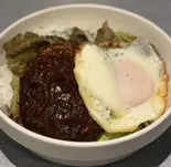 ロコモコ丼(翠煙gallery恵比寿代官山店)