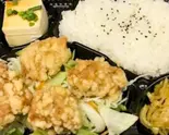 お弁当 鶏肉唐揚げ香味ソースかけ（中華料理 点心楼台北博多駅南店）
