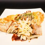 とん平チーズ Cheesy Fried Pork Omelette(【ふわとろたこ焼き】あずまや西横浜店)