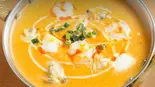 E.ミックスシーフードカレーSeafood CurrySet(ライス又はナンNan or Rice)（ナマステヒマール押上店）