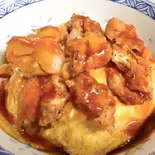 若鷄あんかけ丼 並（中華家 隆華）