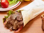 ビーフケバブラップ Beef Kebab Wrap（EFLIF KEBAB 白楽店）