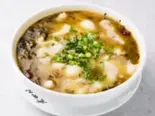 魚の辛し漬物煮込み(酸菜魚)（老四川 稲荷町店）