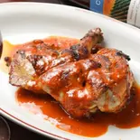 ンドゥーヤでマリネにしたチキンのロースト Nduja Marinated Roasted Chicken（pescheria三軒茶屋店）