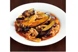 豚ナスピリ辛炒め Spicy Eggplant ＆ Pork Stir-Fry（タイガー餃子軒 広尾）