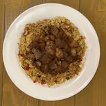 あぐー豚のっけチャーハン（居酒屋 卓治）