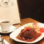 ハヤシライスセット(珈琲はうす あんず村)