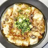 丼)白 鶏肉とキノコのうま塩麻婆 Tasty Salted Mapo Tofu Rice Bowl（麻婆豆腐TOKYO 福岡 西新店）