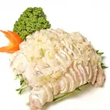 蒸し鶏ネギソース（中華料理 味遊）