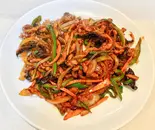 豚肉の甘辛炒め定食（中国家常菜 祥龍房）