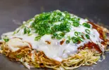 クリームチーズお好み焼き（tithonia 関内西店）