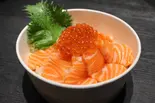 サーモンいくら丼(KABUKI寿司)